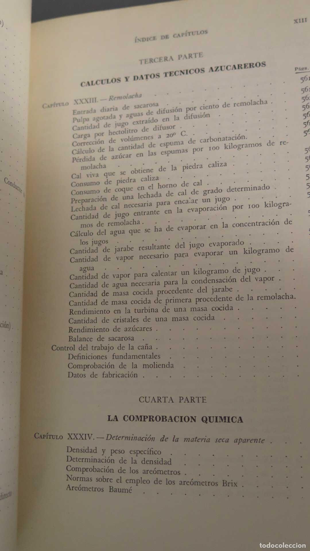 Libros de segunda mano: fabricacion del azucar. PORTA - Foto 8