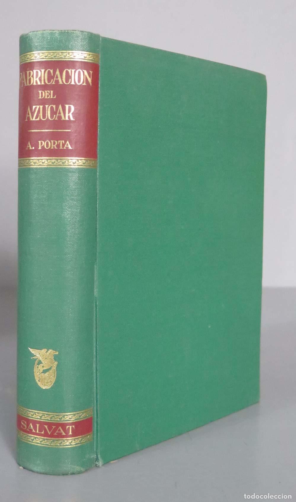 Libros de segunda mano: fabricacion del azucar. PORTA - Foto 1