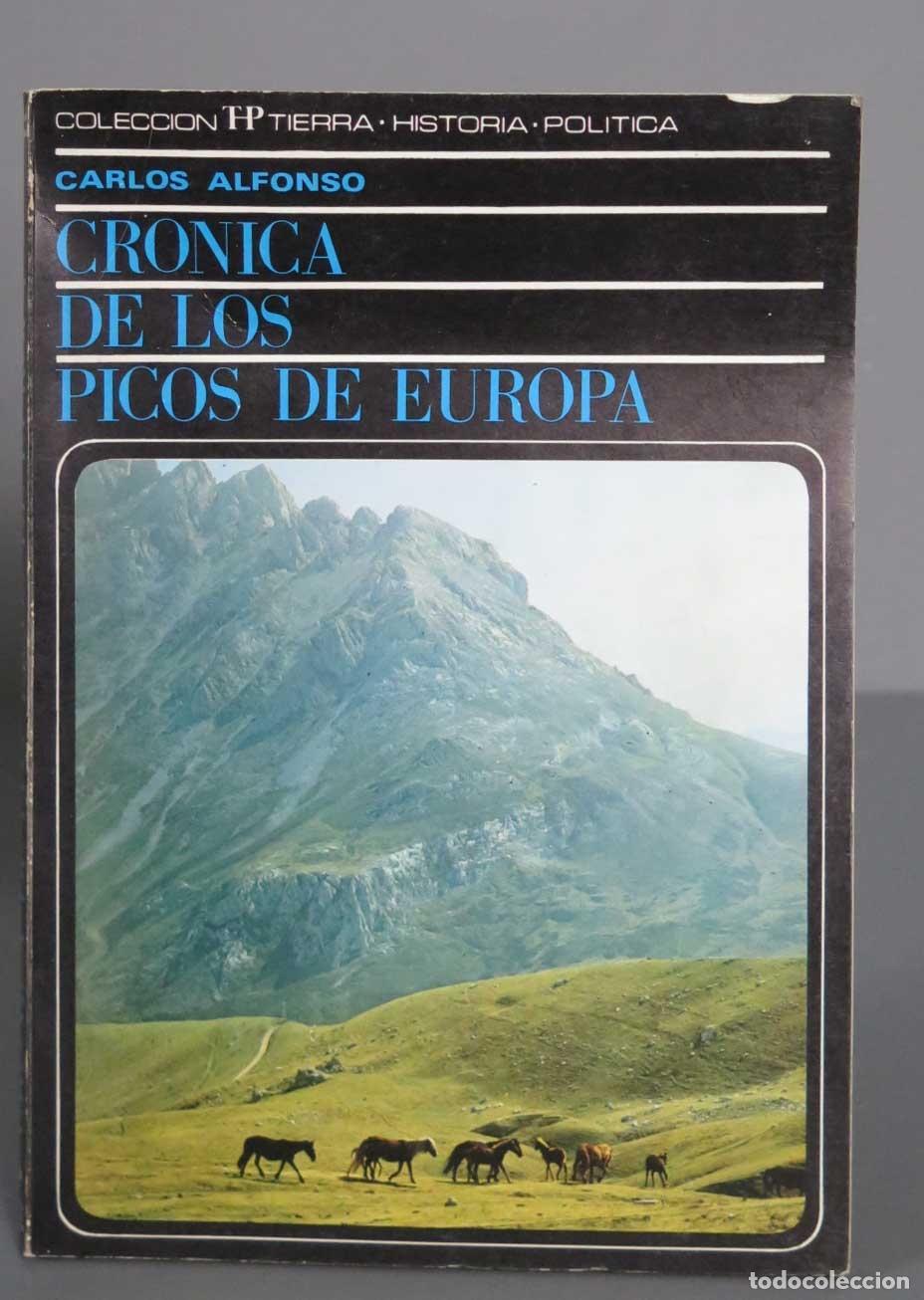Libros de segunda mano: Cr&oacute;nica de los Picos de Europa Carlos Alfonso - Foto 1