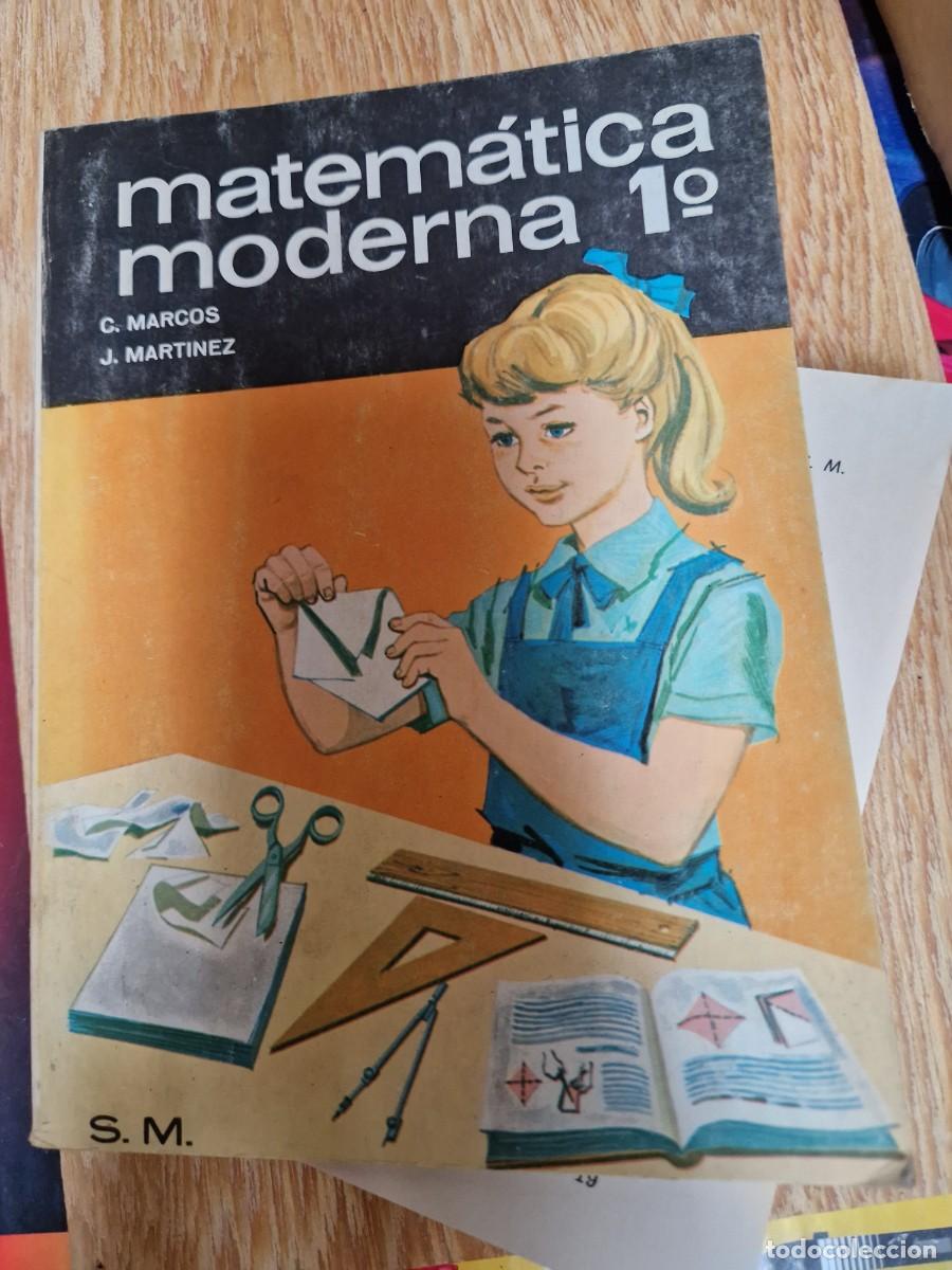 Libros de segunda mano de ciencias: MATEMATICA MODERNA 1 CURSO Bachillerato A&Ntilde;O 1967 - Foto 1