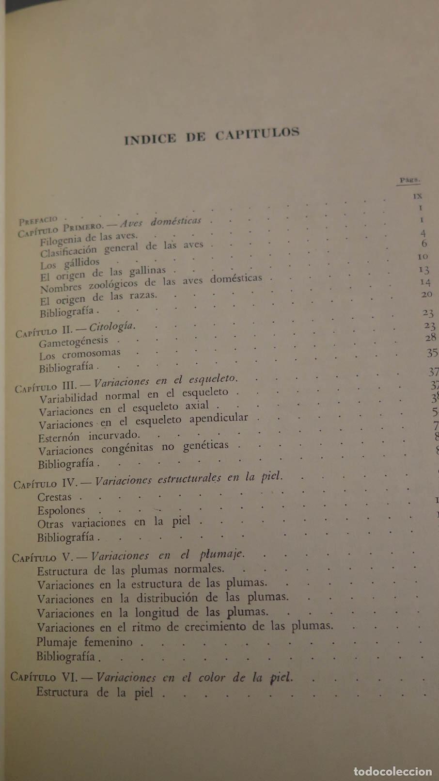Libros de segunda mano: Genetica avicola. F. B. Hutt - Foto 2