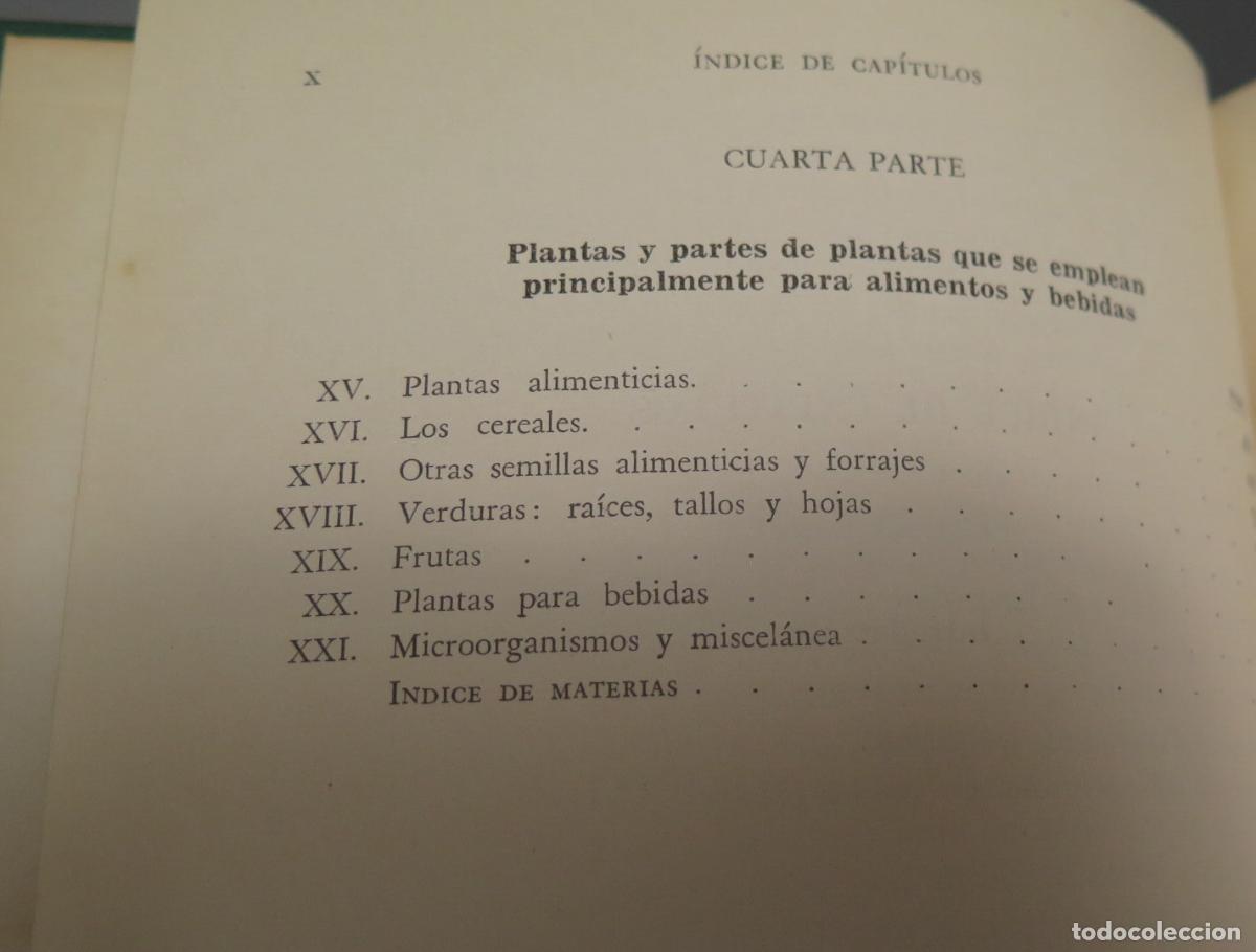 Libros de segunda mano: Plantas &uacute;tiles al hombre. SCHERY - Foto 3