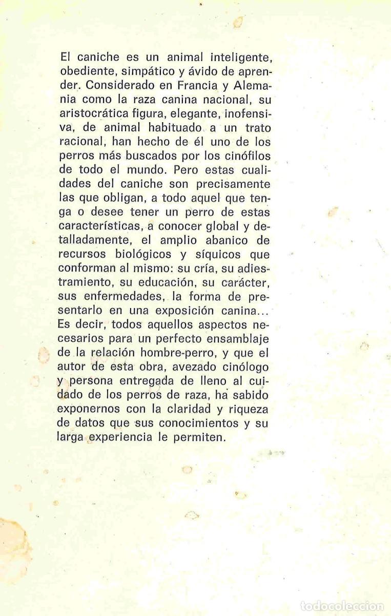 Libros de segunda mano: El caniche. Pierre Legrand. 1981 - Foto 2