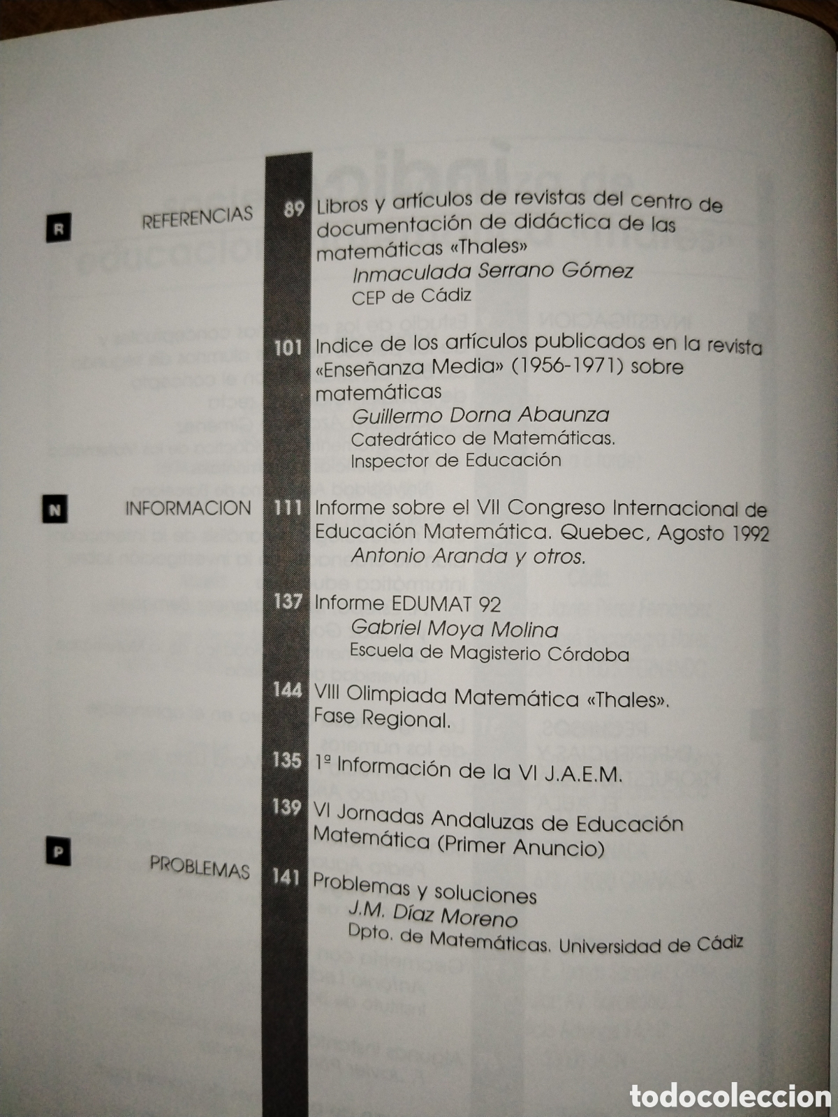Libros de segunda mano de ciencias: Revista de matem&aacute;ticas Epsilon. N&ordm; 24 - Foto 3