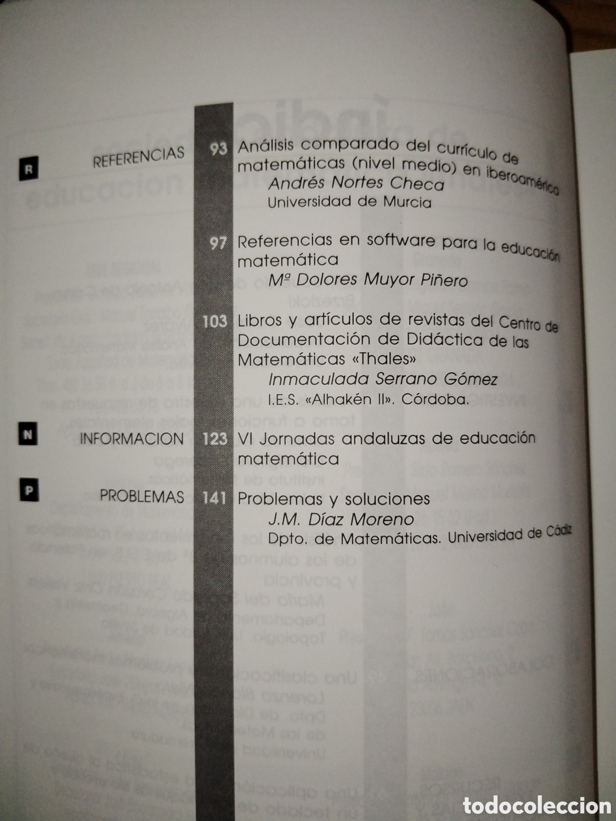 Libros de segunda mano de ciencias: Revista de matem&aacute;ticas Epsilon. N&ordm; 25 - Foto 3