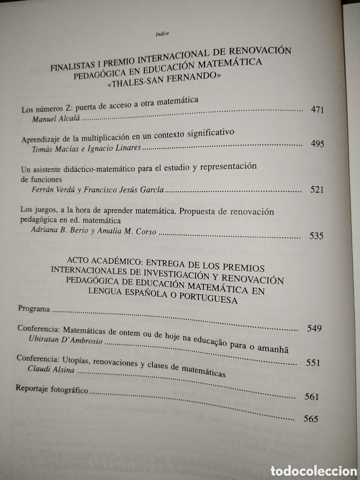Libros de segunda mano de ciencias: Revista de matem&aacute;ticas Epsilon. N&ordm; 42 - Foto 3