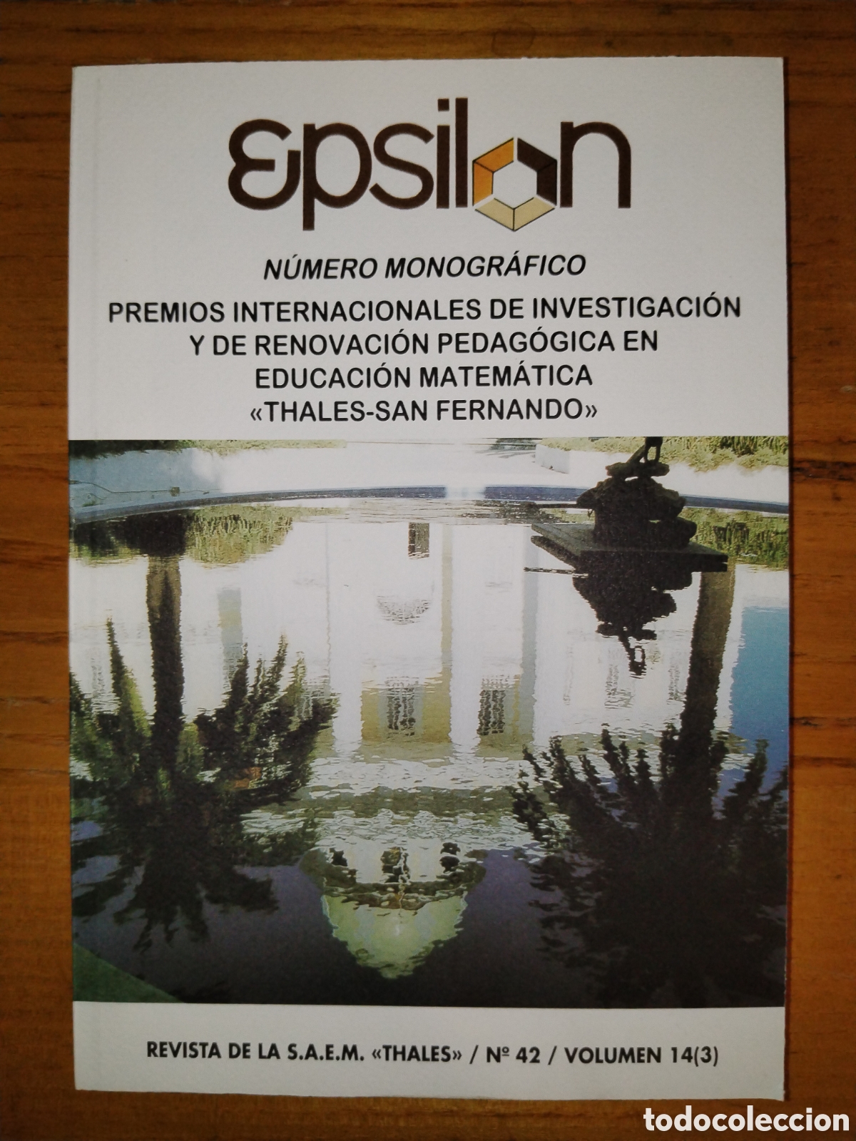 Libros de segunda mano de ciencias: Revista de matem&aacute;ticas Epsilon. N&ordm; 42 - Foto 1