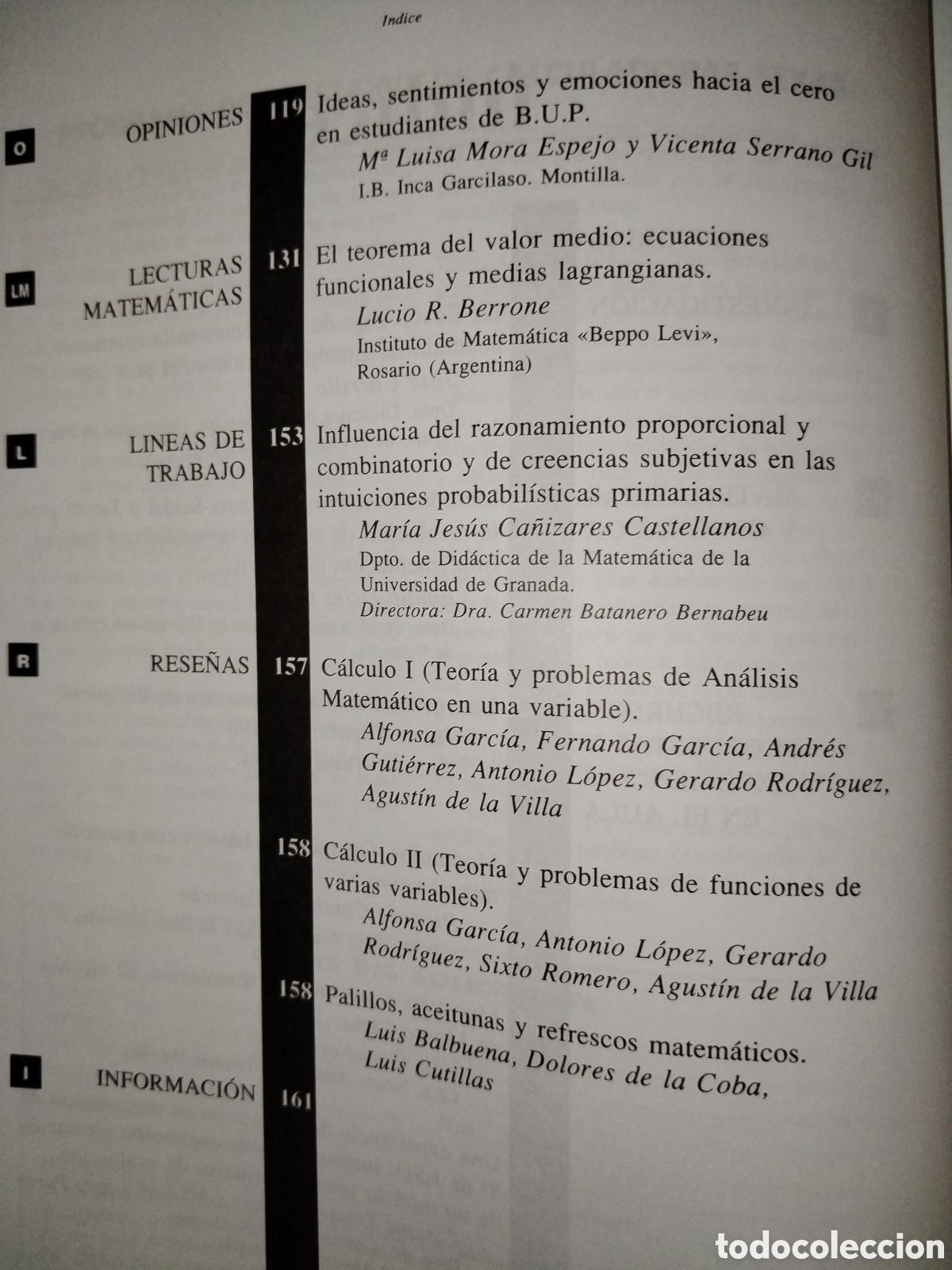 Libros de segunda mano de ciencias: Revista de matem&aacute;ticas Epsilon. N&ordm; 40 - Foto 3