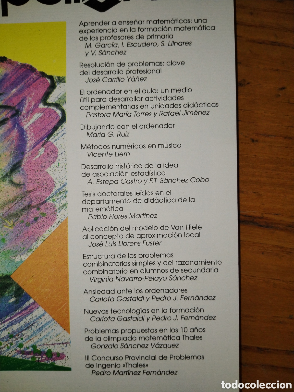 Libros de segunda mano de ciencias: Revista de matem&aacute;ticas Epsilon. N&ordm; 30 - Foto 2