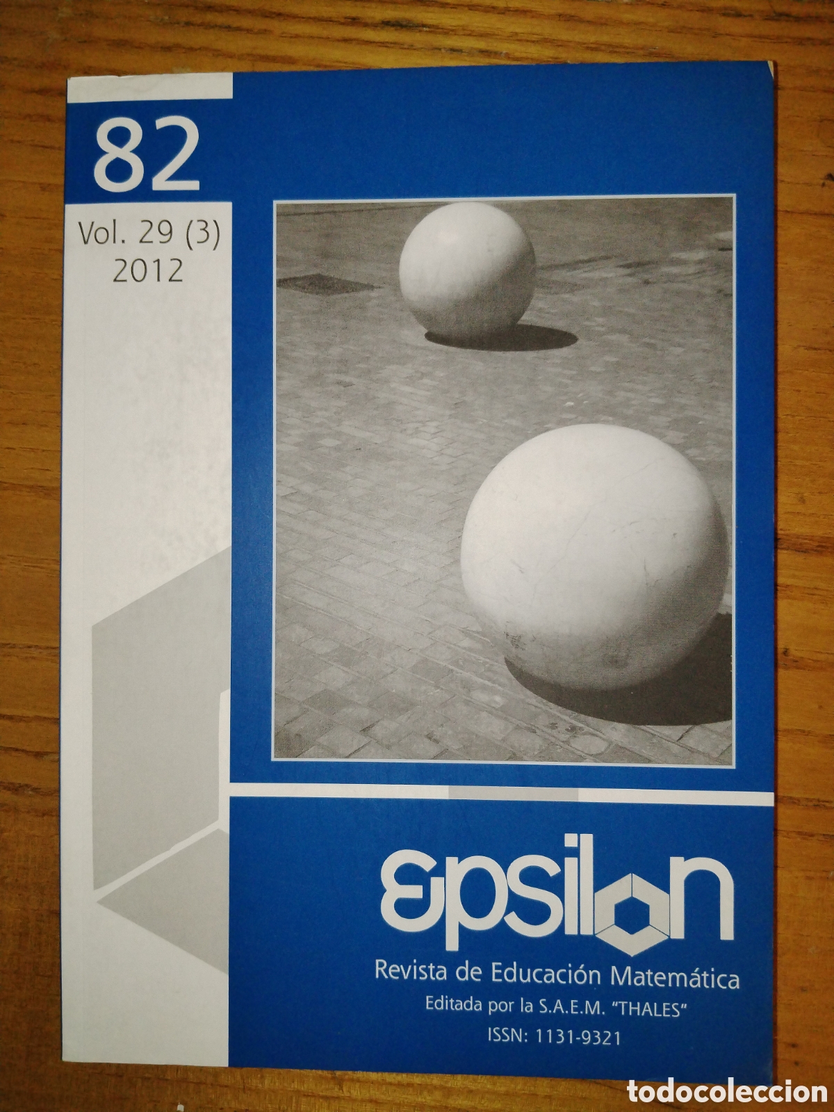 Libros de segunda mano de ciencias: Revista de matem&aacute;ticas Epsilon. N&ordm; 82 - Foto 1