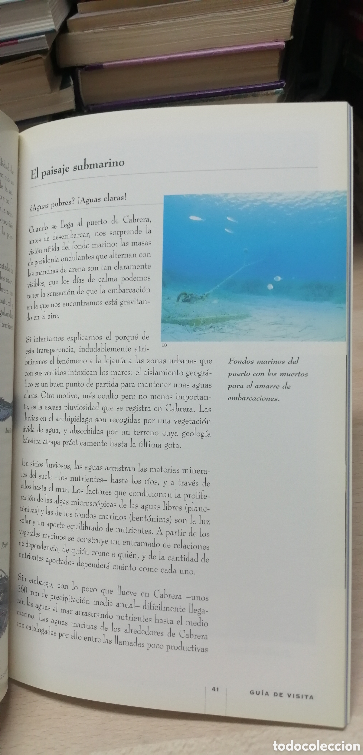 Libros de segunda mano: Cabrera El Parque Nacional Mar&iacute;timo Terrestre Gu&iacute;a de visita e Historia - Foto 19
