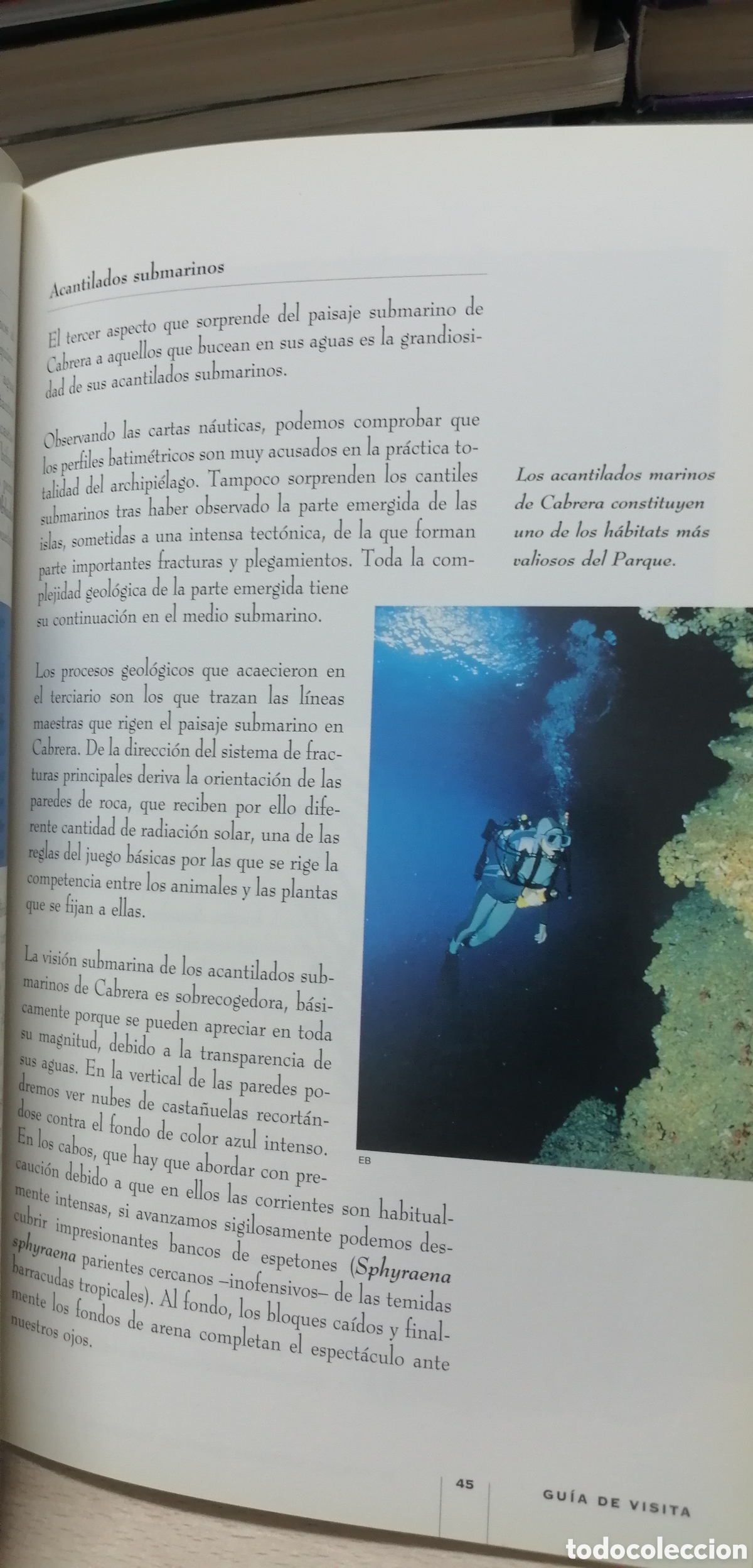 Libros de segunda mano: Cabrera El Parque Nacional Mar&iacute;timo Terrestre Gu&iacute;a de visita e Historia - Foto 21