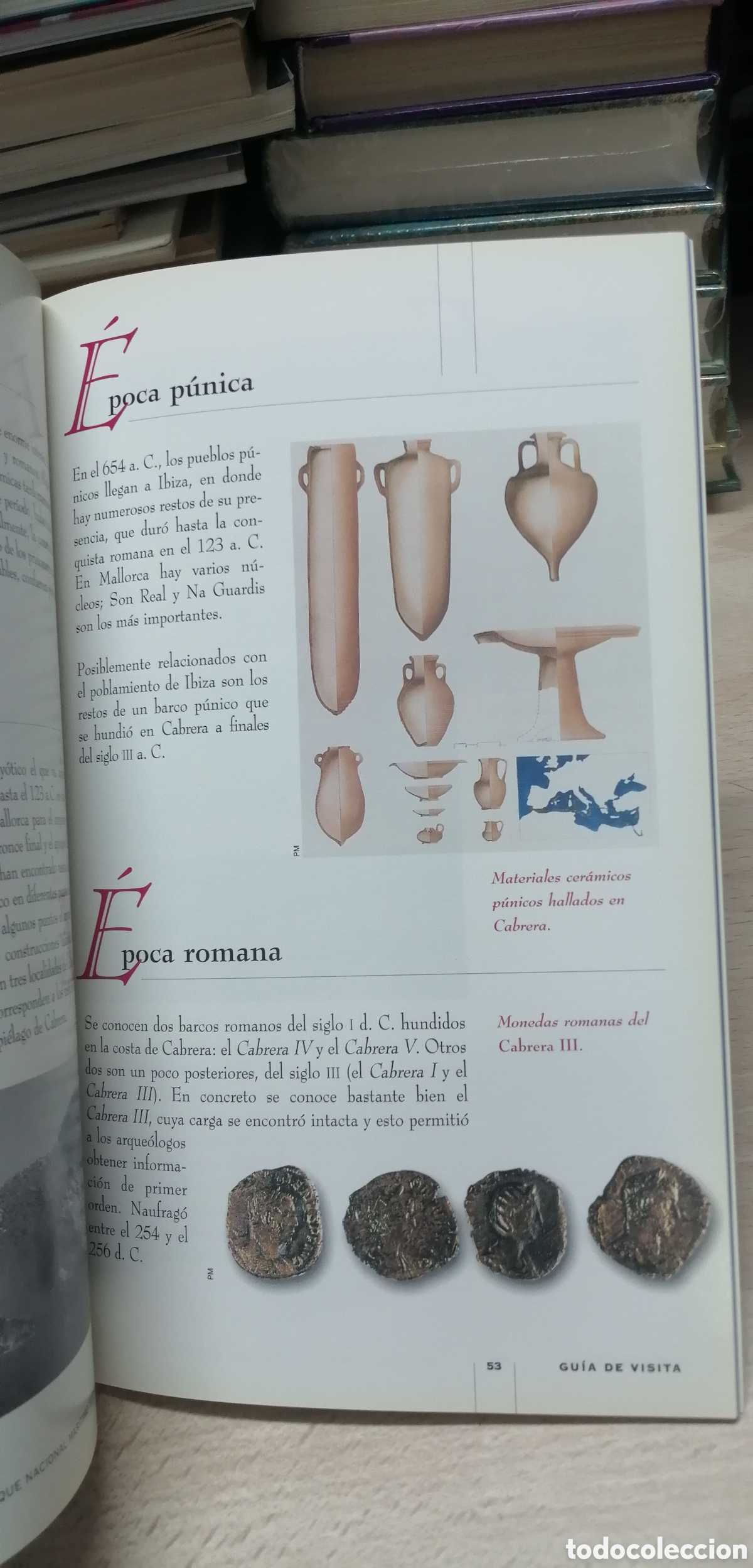 Libros de segunda mano: Cabrera El Parque Nacional Mar&iacute;timo Terrestre Gu&iacute;a de visita e Historia - Foto 24