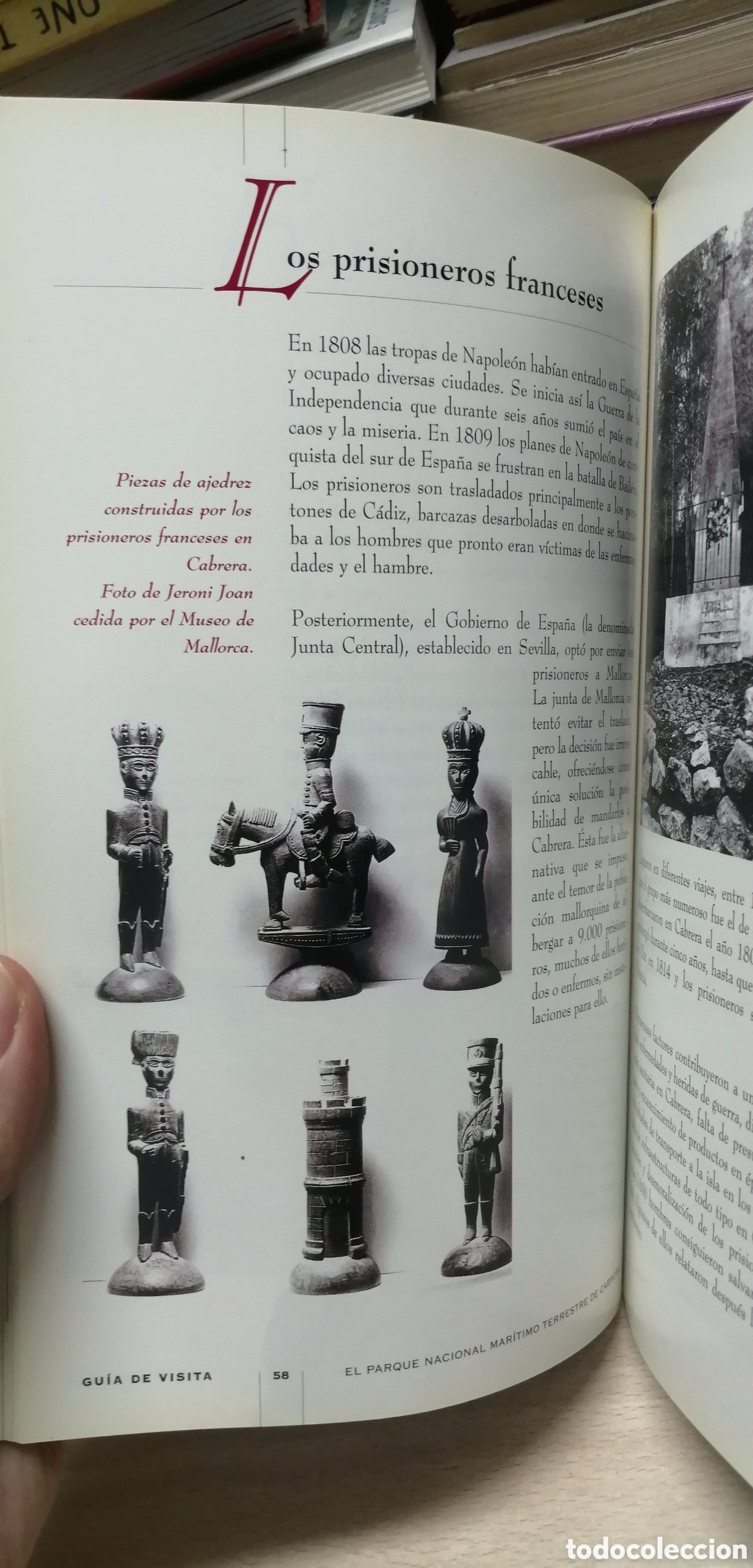 Libros de segunda mano: Cabrera El Parque Nacional Mar&iacute;timo Terrestre Gu&iacute;a de visita e Historia - Foto 25