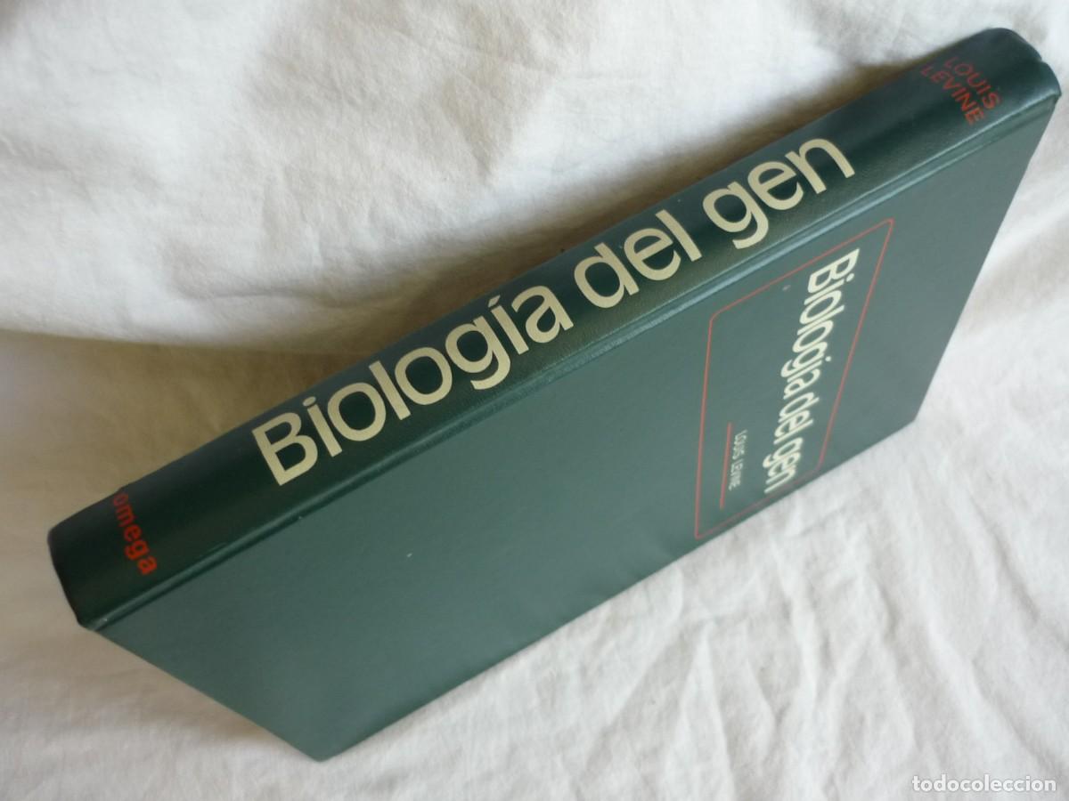 Libros de segunda mano: Biolog&iacute;a del gen Louis Levine 1979 - Foto 3