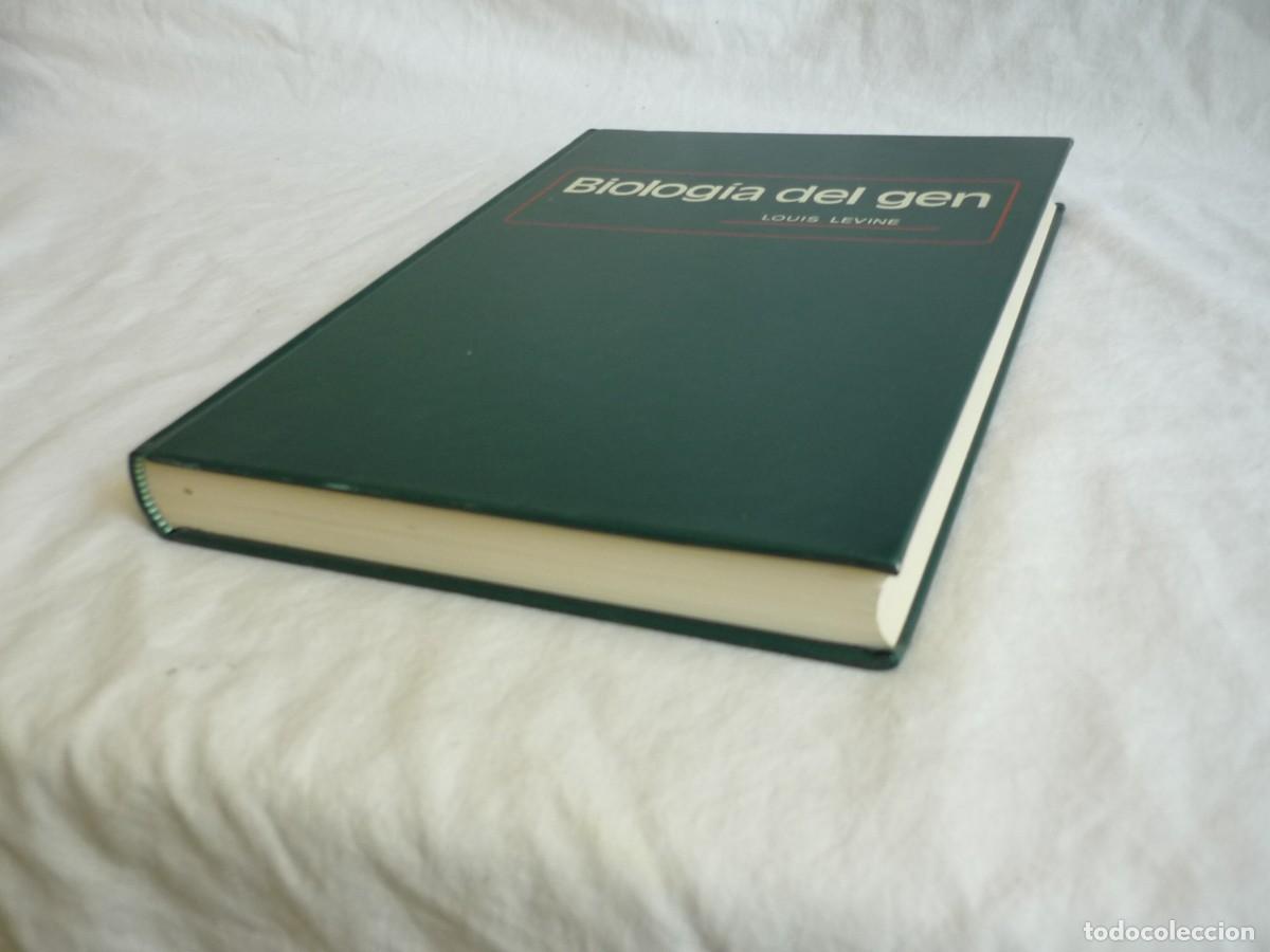 Libros de segunda mano: Biolog&iacute;a del gen Louis Levine 1979 - Foto 5