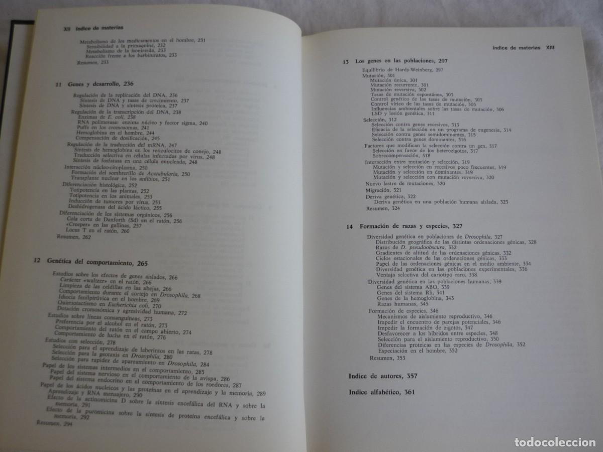 Libros de segunda mano: Biolog&iacute;a del gen Louis Levine 1979 - Foto 10