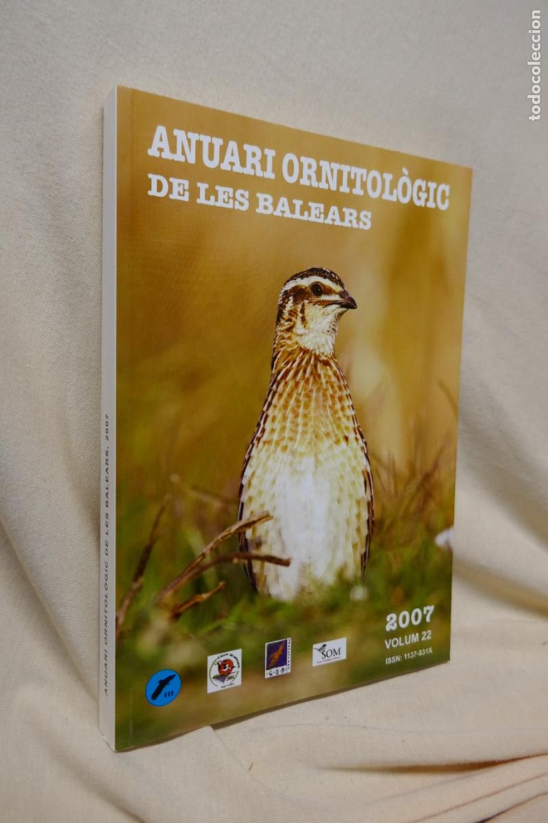 Libros de segunda mano: ANUARI ORNITOL&Ograve;GIC DE LES BALEARS, ANY 2007. VOLUM 22 - Foto 2