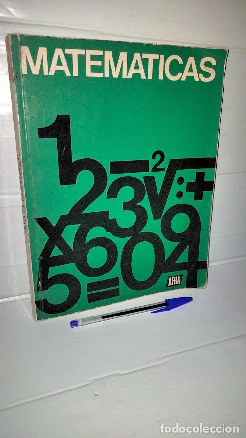 Libros de segunda mano de ciencias: Matematicas - Ediciones Afha 3&ordf; edici&oacute;n Abril 1973 - ISBN 8420103519 - Foto 1