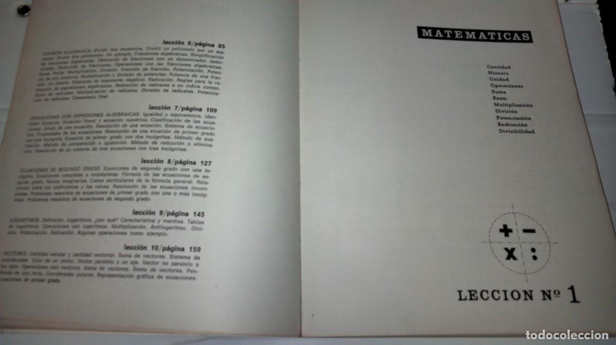 Libros de segunda mano de ciencias: Matematicas - Ediciones Afha 3&ordf; edici&oacute;n Abril 1973 - ISBN 8420103519 - Foto 10