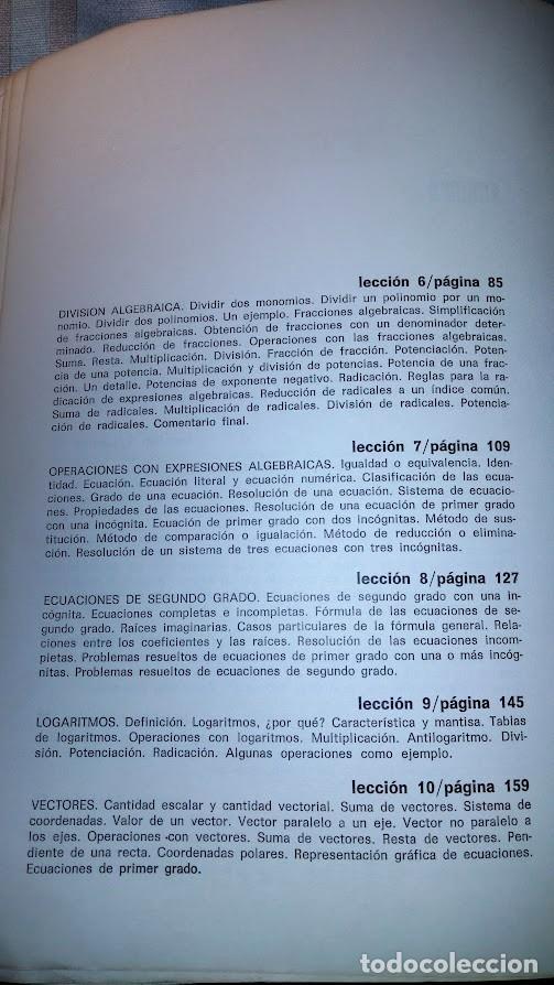 Libros de segunda mano de ciencias: Matematicas - Ediciones Afha 3&ordf; edici&oacute;n Abril 1973 - ISBN 8420103519 - Foto 16