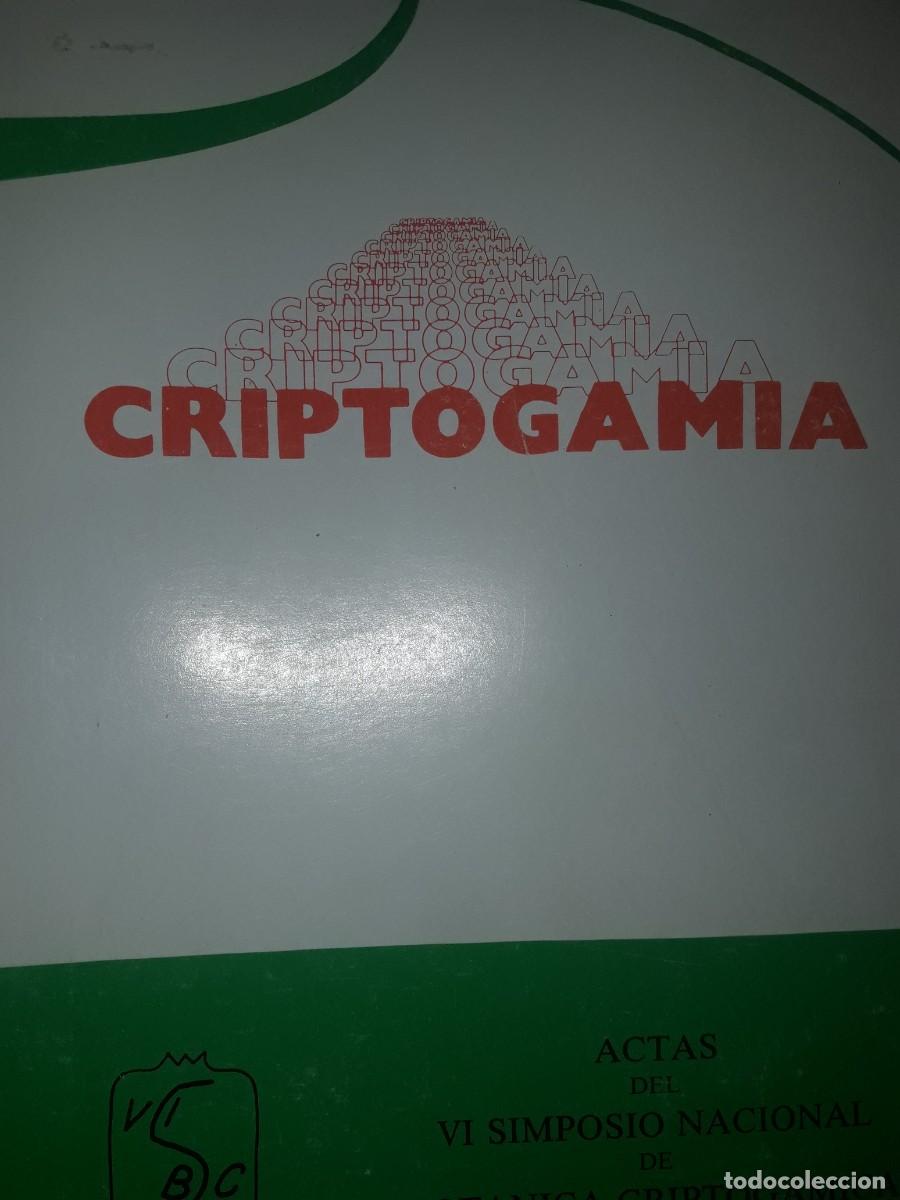 Libros de segunda mano: criptogamia actas del VI simposio nacional bot&aacute;nica criptog&aacute;mica - Foto 1