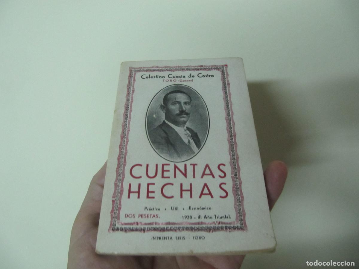 Libros de segunda mano de ciencias: CUENTAS HECHAS CELESTINO CUESTA DE CASTRO 1938 - Foto 1