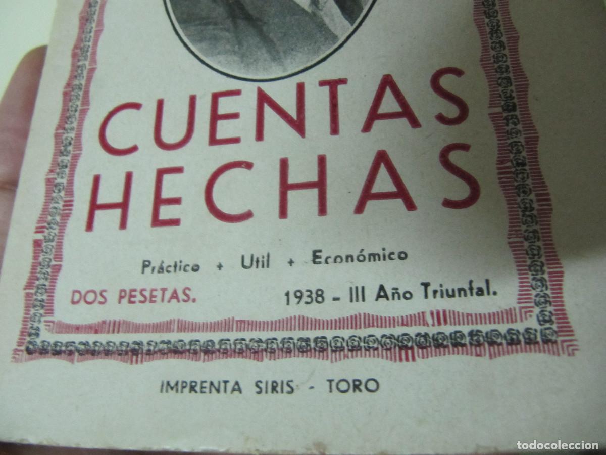 Libros de segunda mano de ciencias: CUENTAS HECHAS CELESTINO CUESTA DE CASTRO 1938 - Foto 2