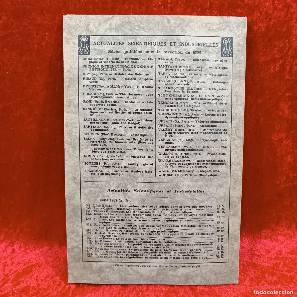 Libros de segunda mano de ciencias: INTERPRETATIONS AND MISINTERPRETATIONS OF MODERN PHYSICS - PHILIPP FRANK - 1938 - HERMANN / 594 - Foto 2