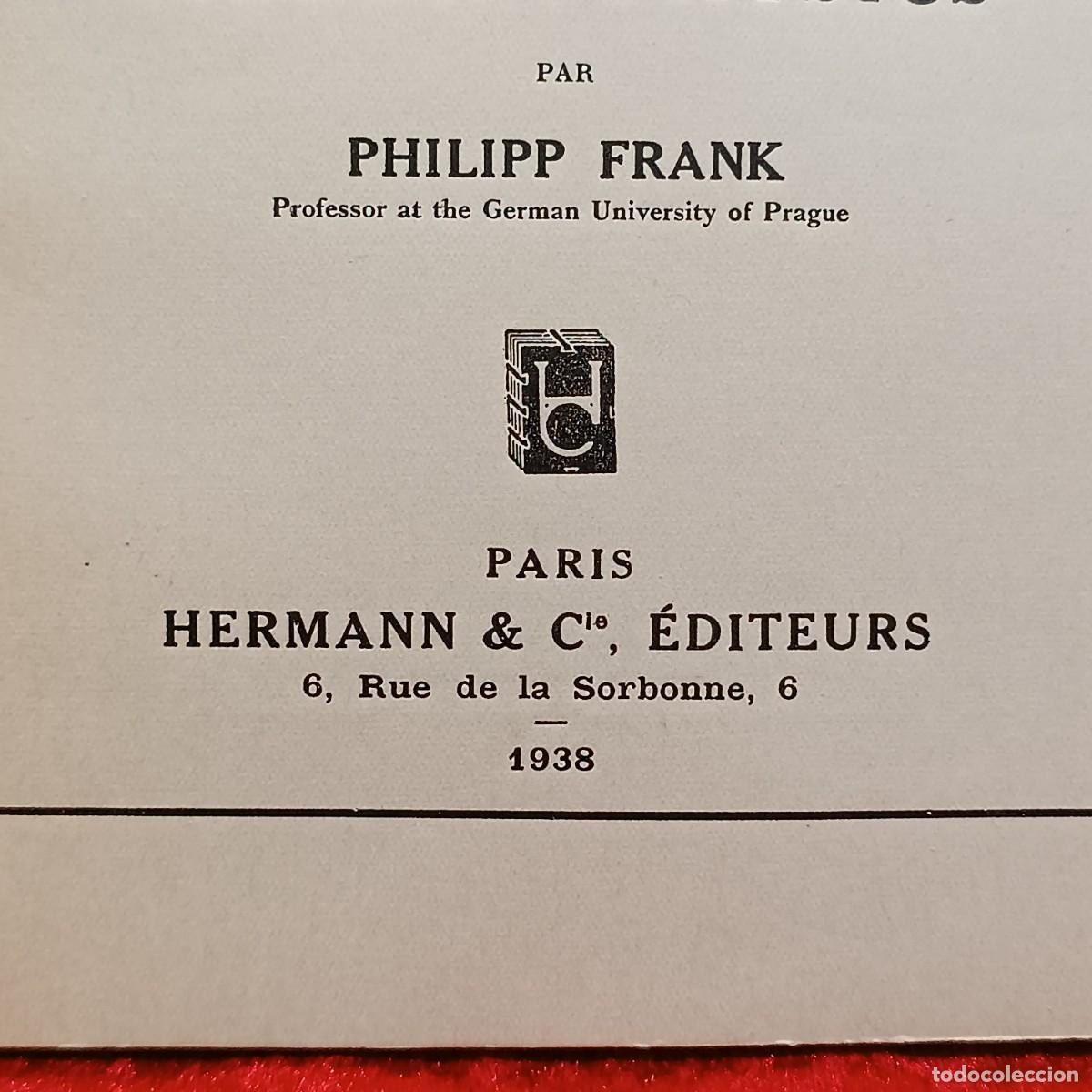 Libros de segunda mano de ciencias: INTERPRETATIONS AND MISINTERPRETATIONS OF MODERN PHYSICS - PHILIPP FRANK - 1938 - HERMANN / 594 - Foto 4