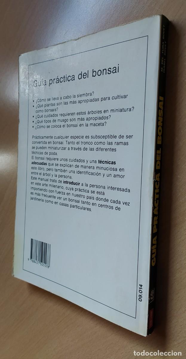 Libros de segunda mano: GU&Iacute;A PR&Aacute;CTICA DEL BONSAI. - Foto 2