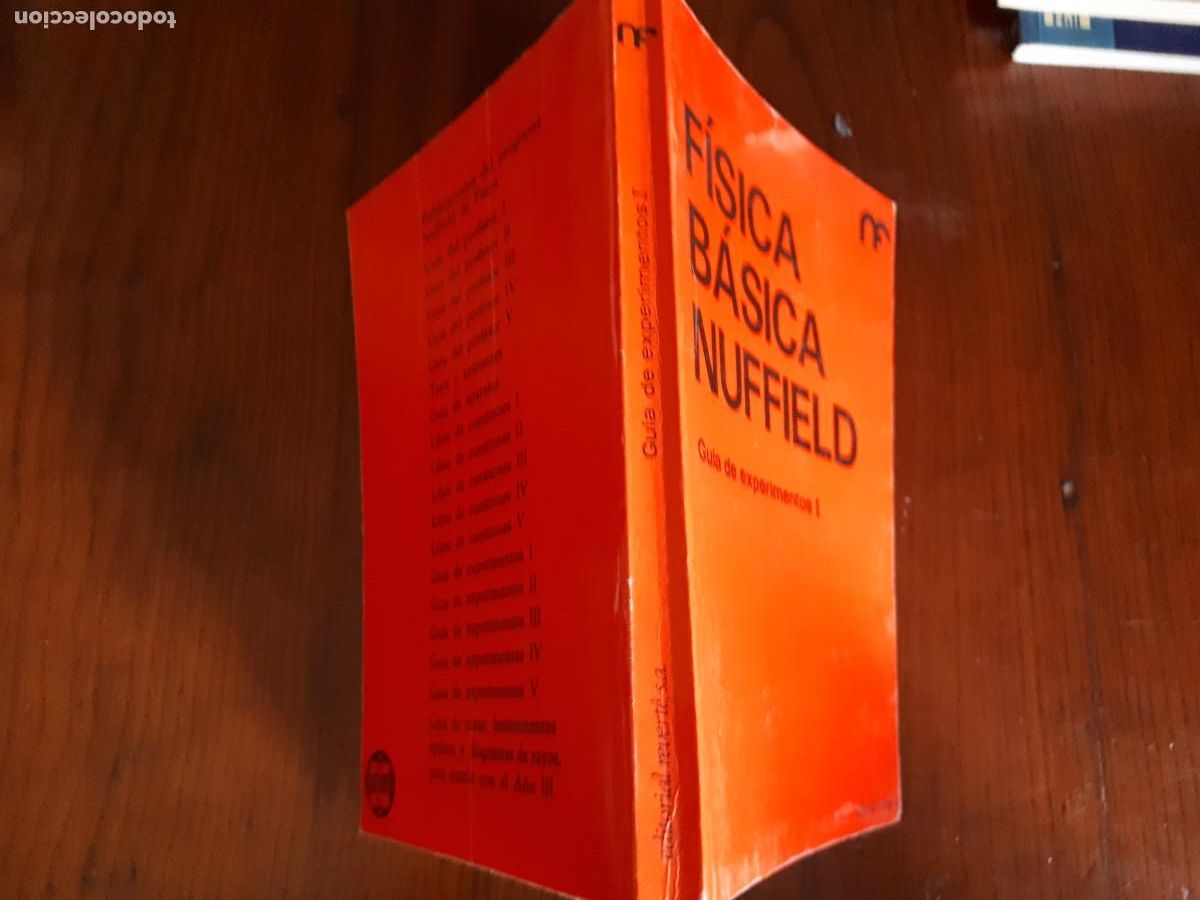 Libros de segunda mano de ciencias: F&iacute;sica B&aacute;sica Nuffield. Guia de Experimentos I. - Foto 2