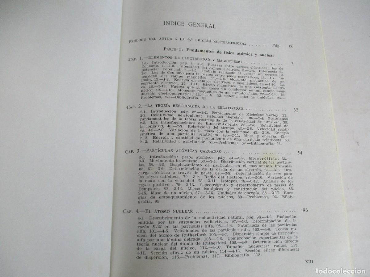 Libros de segunda mano de ciencias: HENRY SEMAT F&iacute;sica at&oacute;mica y nuclear W28872 - Foto 2
