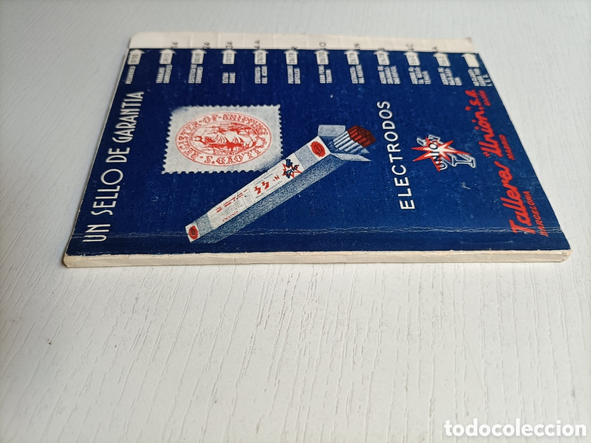 Libros de segunda mano de ciencias: Electrodos. Talleres Uni&oacute;n - Foto 2