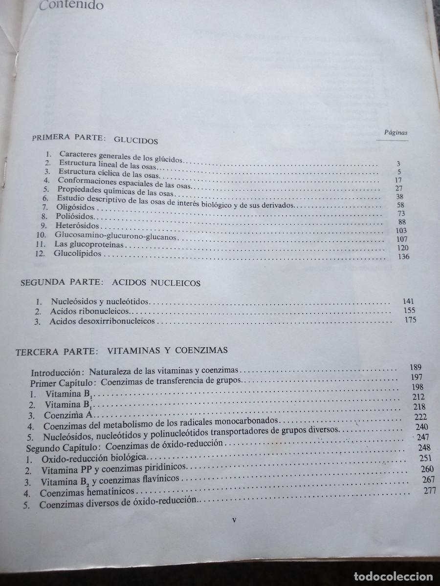 Libros de segunda mano de ciencias: BIOQUIMICA ESTRUCTURAL -- LOUISOT -- 1977 -- - Foto 2