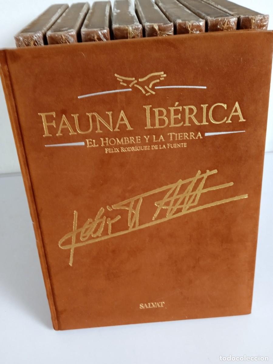 Libros de segunda mano: FAUNA IB&Eacute;RICA El hombre y la tierra 9 Tomos - Foto 1