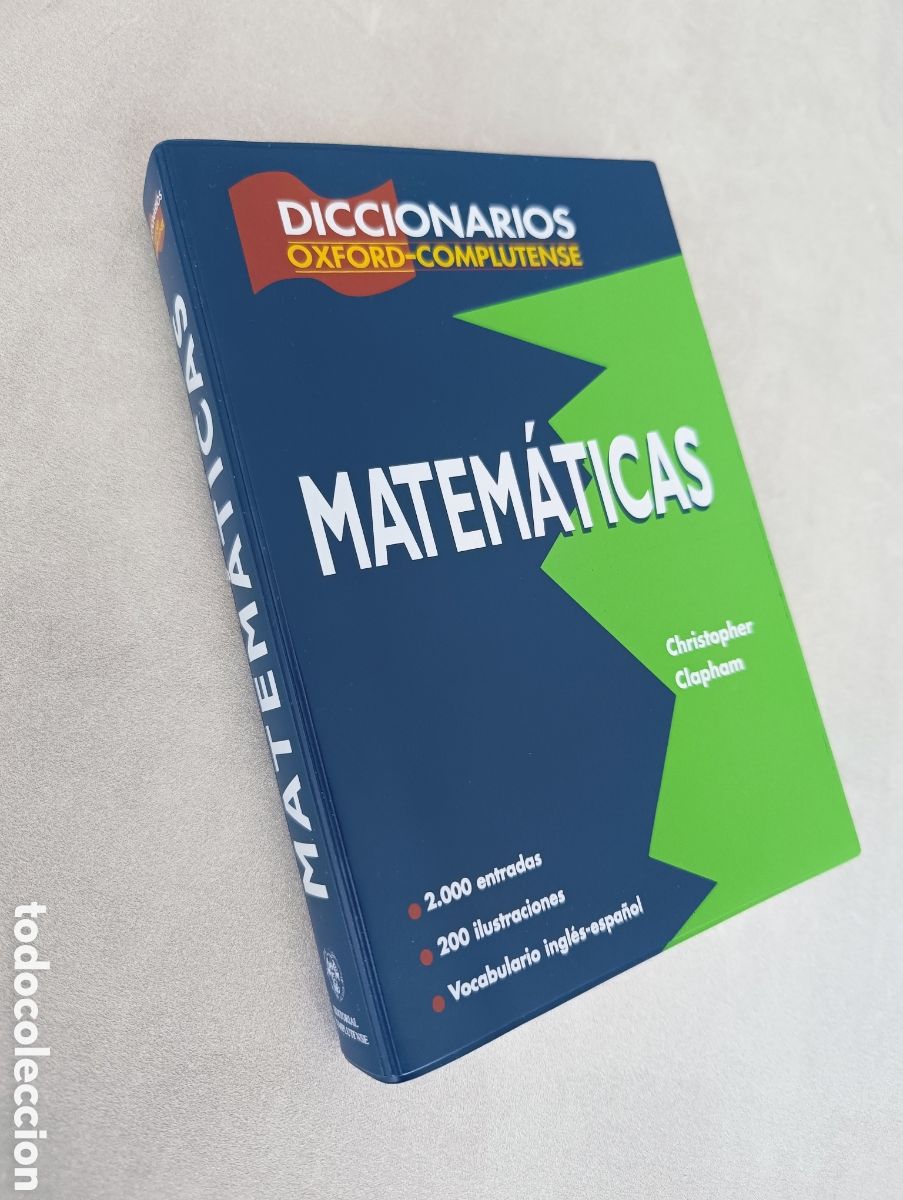 Libros de segunda mano de ciencias: Matem&aacute;ticas. Christopher Clapham. Diccionarios Oxford Complutense. - Foto 2
