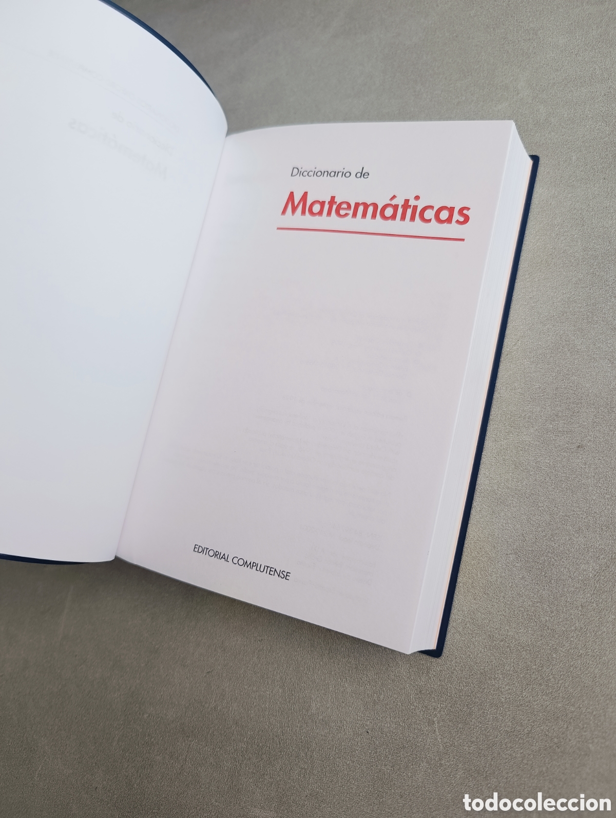 Libros de segunda mano de ciencias: Matem&aacute;ticas. Christopher Clapham. Diccionarios Oxford Complutense. - Foto 5