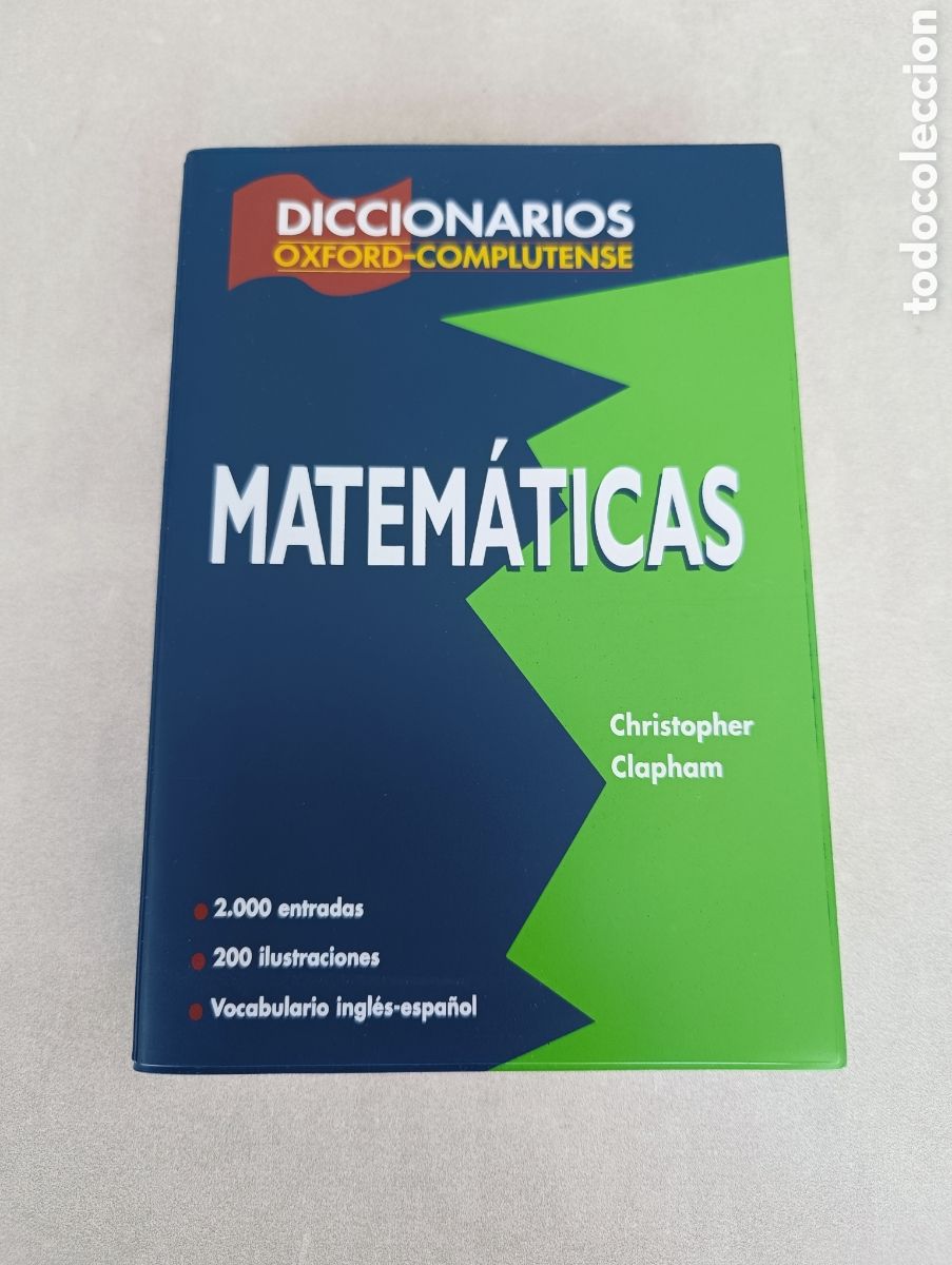 Libros de segunda mano de ciencias: Matem&aacute;ticas. Christopher Clapham. Diccionarios Oxford Complutense. - Foto 1