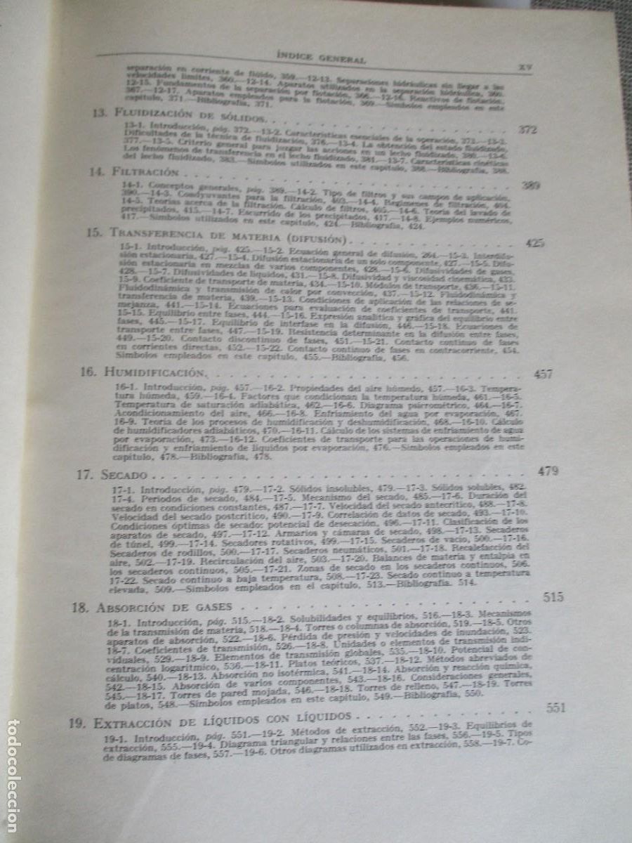 Libros de segunda mano de ciencias: &Aacute;NGEL VIAN , JOAQU&Iacute;N OC&Oacute;N Elementos de ingenier&iacute;a qu&iacute;mica (operaciones b&aacute;sicas) W28963 - Foto 5