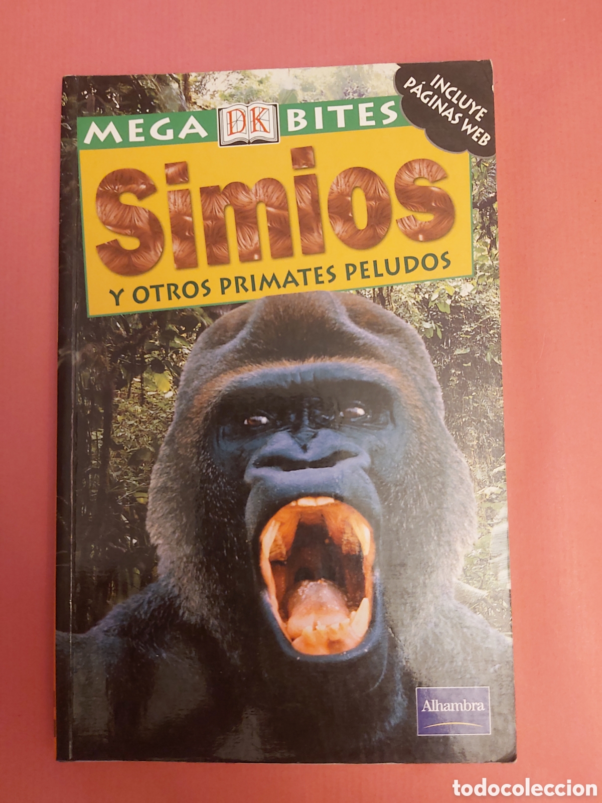 Libros de segunda mano: SIMIOS Y OTROS PRIMATES PELUDOS # MEGA BITES # ALHAMBRA 2002 - Foto 1
