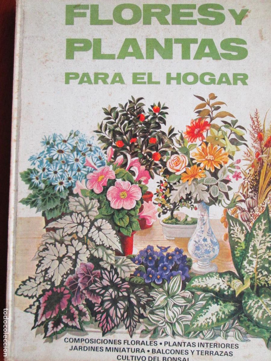 Libros de segunda mano: FLORES Y PLANTAS PARA EL HOGAR - Foto 1