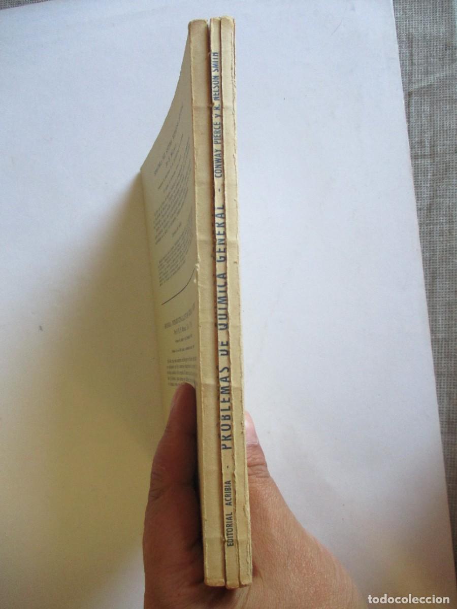 Libros de segunda mano de ciencias: C. PIERCE Y R. NELSON-SMITH Problemas de qu&iacute;mica general W28991 - Foto 2