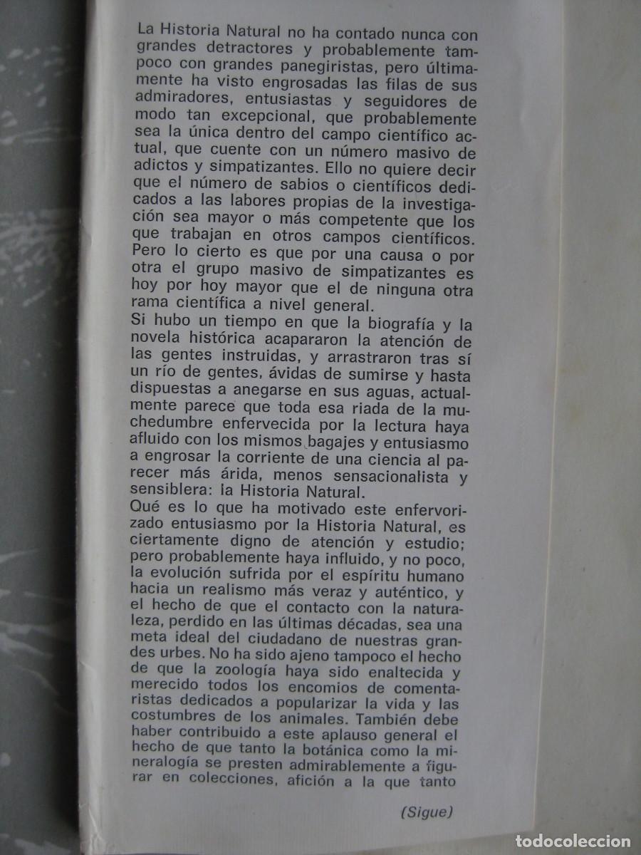 Libros de segunda mano: HISTORIA NATURAL ILUSTRADA - EDITORIAL SOPENA - Foto 4