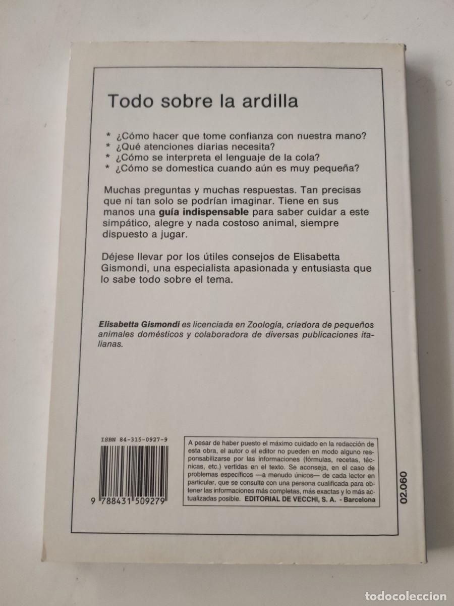 Libros de segunda mano: Todo sobre la ardilla. Elisabetta Gismondi - Foto 2