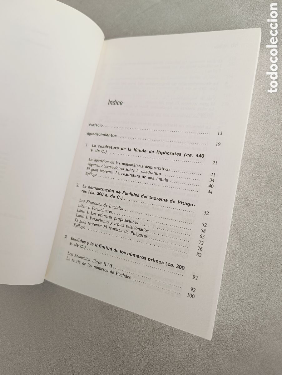 Libros de segunda mano de ciencias: Viaje a trav&eacute;s de los genios. William Dunham. - Foto 5