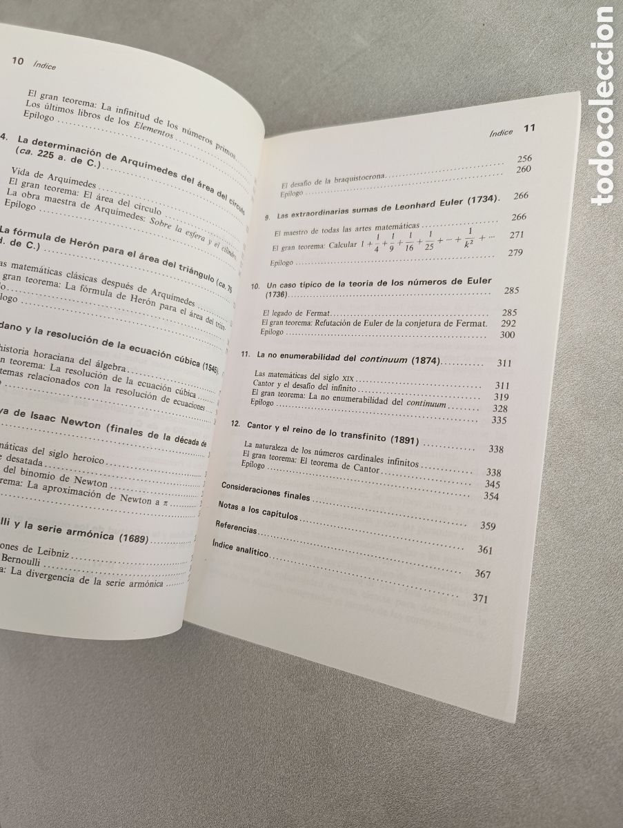 Libros de segunda mano de ciencias: Viaje a trav&eacute;s de los genios. William Dunham. - Foto 6