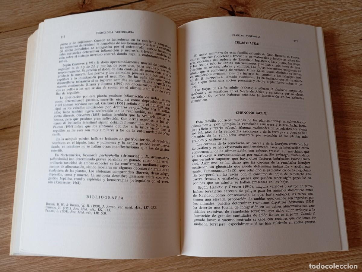 Libros de segunda mano: Toxicolog&iacute;a veterinaria R. J. Garner - Foto 6