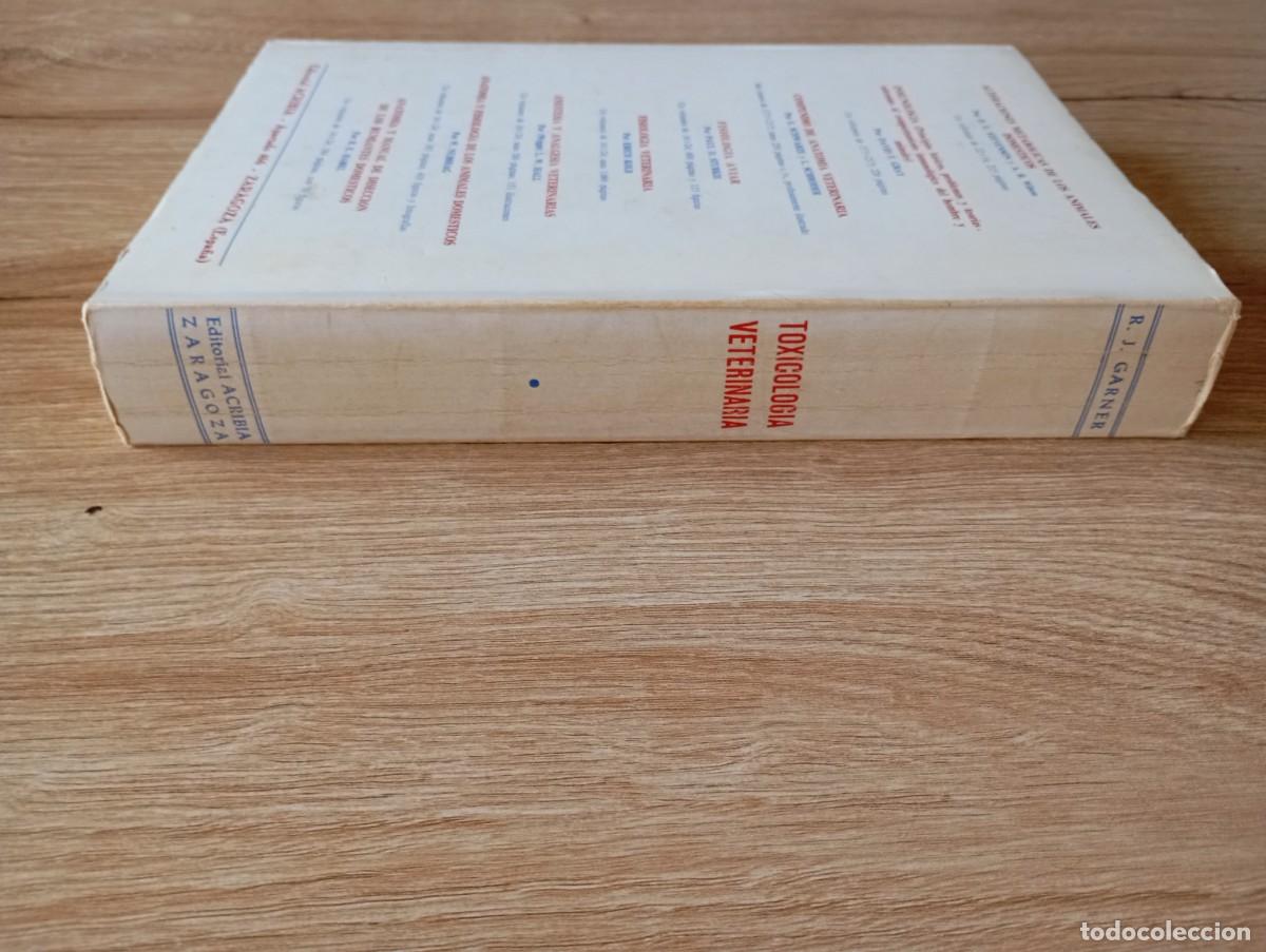 Libros de segunda mano: Toxicolog&iacute;a veterinaria R. J. Garner - Foto 7