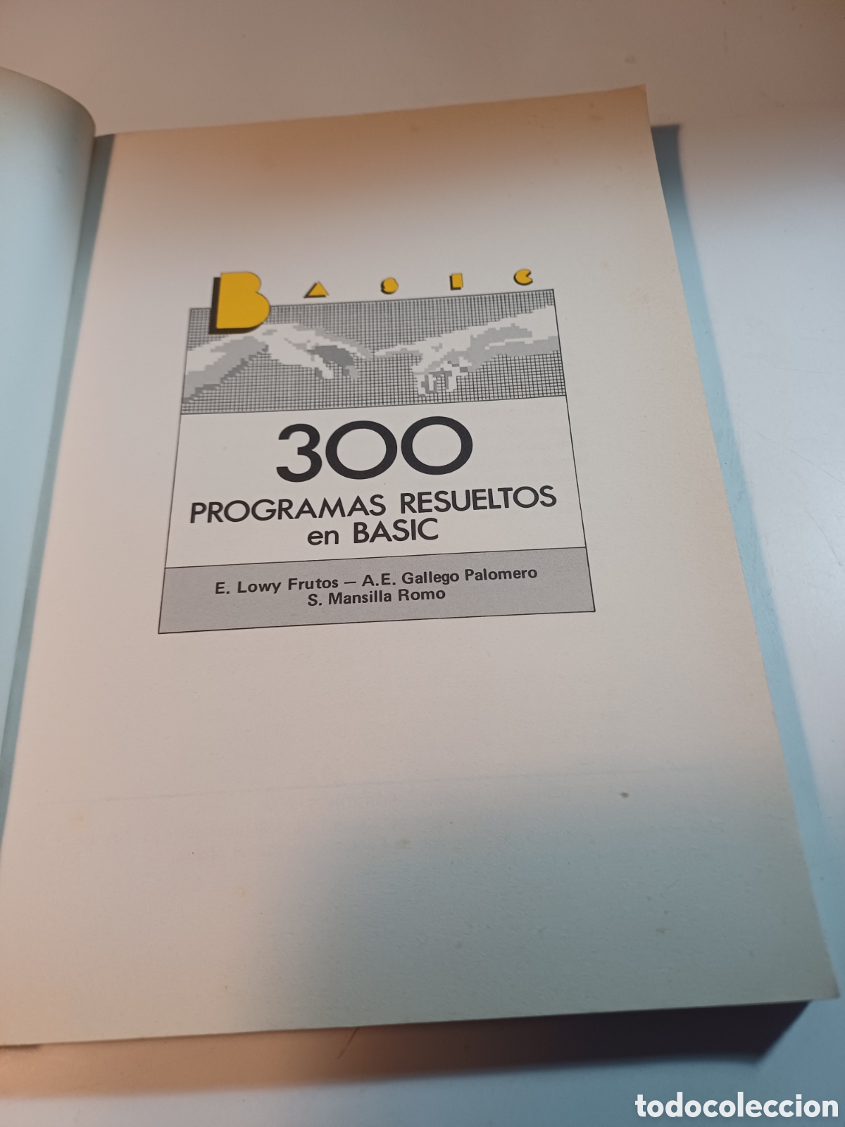 Libros de segunda mano de ciencias: 300 programas resueltos en Basic 1985 E. Lowy Frutos A. E. Gallego Palomero - Foto 2